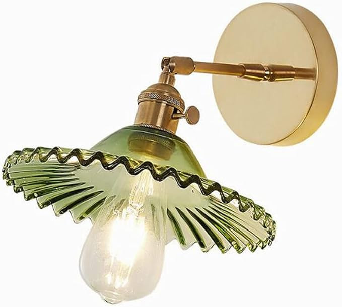 Industrial Vintage Modern Edison Wall Light Sconce E27 Wall Lamp with Brass Lamp Holder Up& Down ... | Amazon (US)