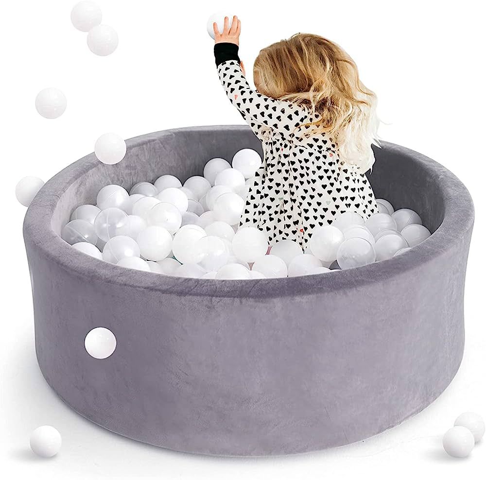 little dove Kiddie Ball Pit Pool Playpen - Indoor Playpen Premium Handmade Kiddie Balls Pool - Gr... | Amazon (US)