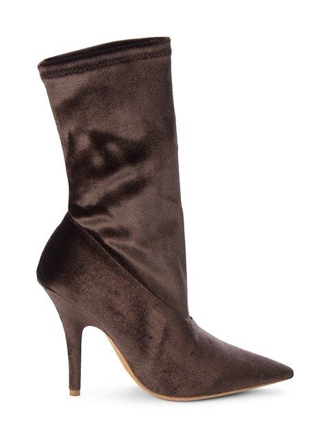 Yeezy Velvet Sock Booties on SALE | Saks OFF 5TH | Saks Fifth Avenue OFF 5TH