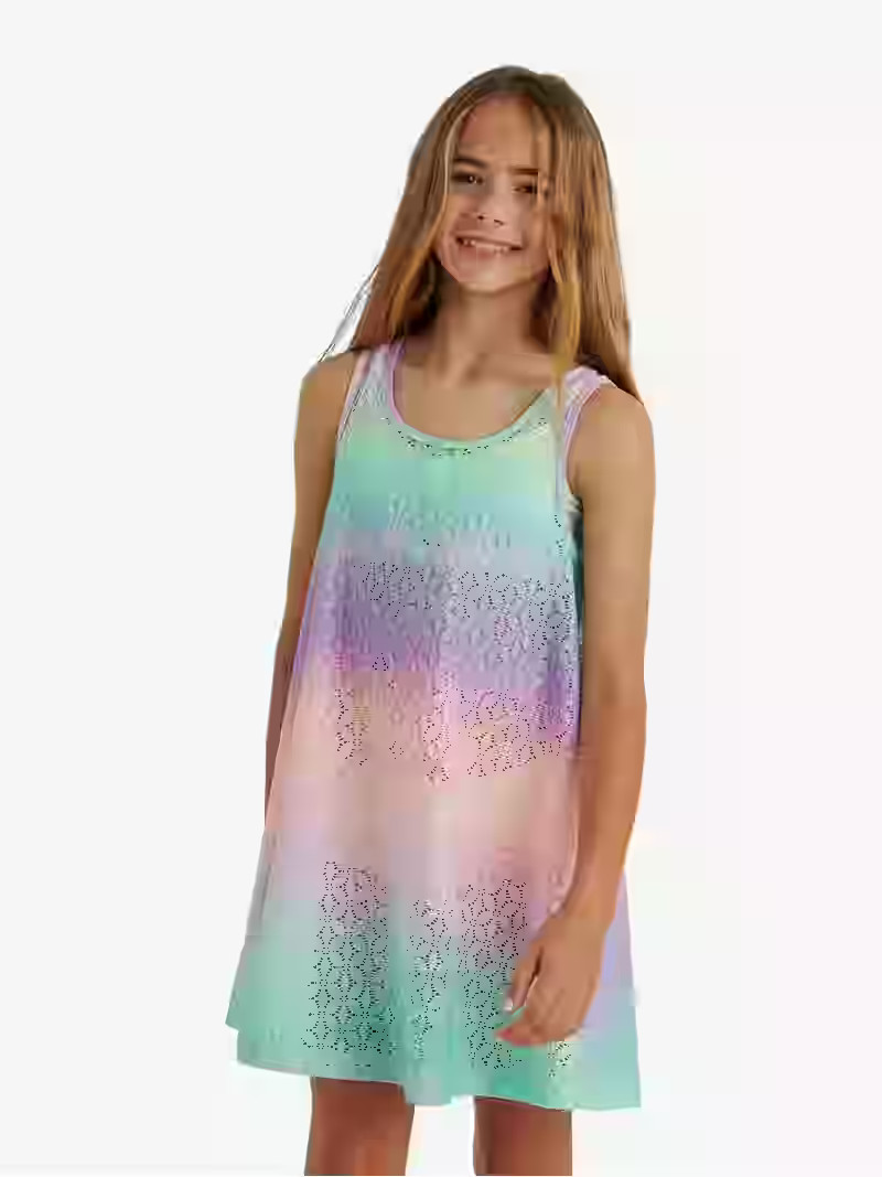 Justice Girls Swimsuit Cover-Up Racerback Dress, Sizes 4-18 - Walmart.com | Walmart (US)