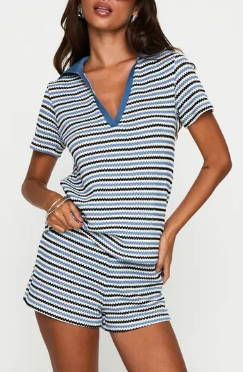 On Vacation Open Stitch Top & Shorts Set | Nordstrom