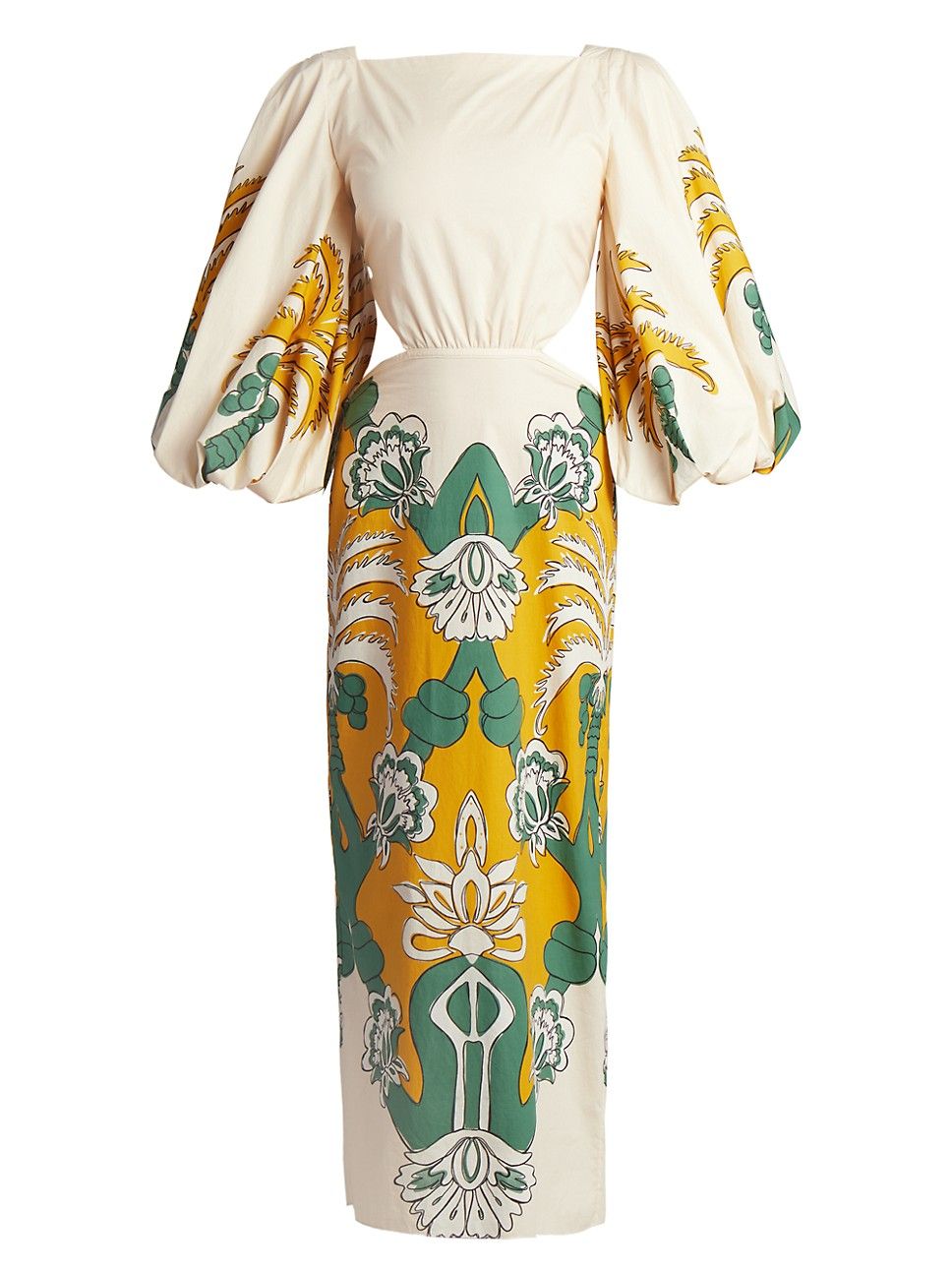 The Lotus Jewel Cut-Out Midi-Dress | Saks Fifth Avenue