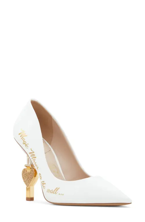 ALDO x Disney® Snowslipper Pump in White at Nordstrom, Size 7 | Nordstrom