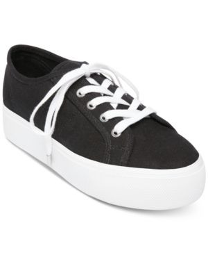 Steve Madden Women's Emmi Flatform Lace-Up Sneakers | Macys (US)