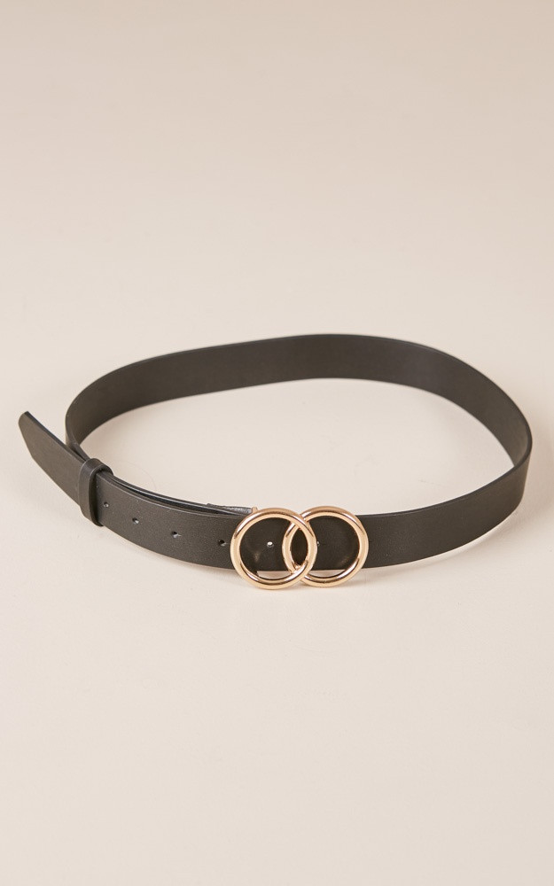 Love Drunk belt in black and gold | Showpo - deactived