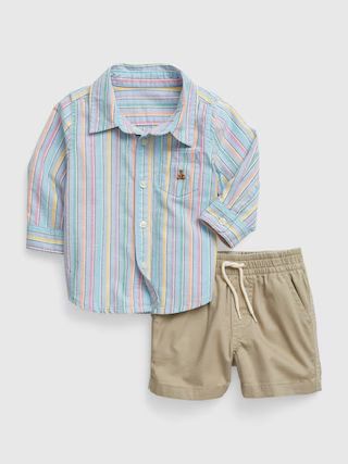 Baby Stripe Two-Piece Outfit Set | Gap (US)
