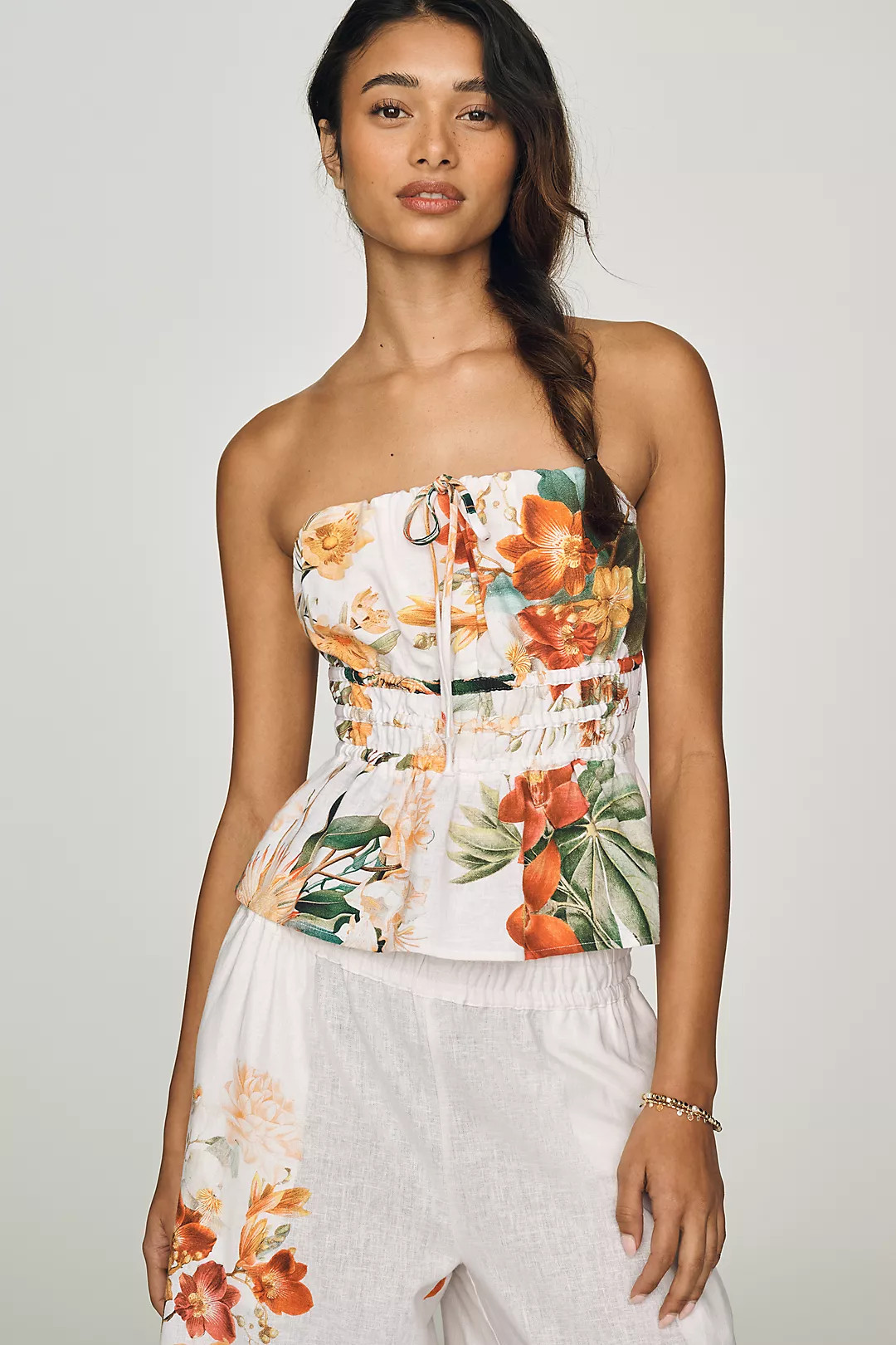 Somerset Strapless Blouse | Anthropologie (US)