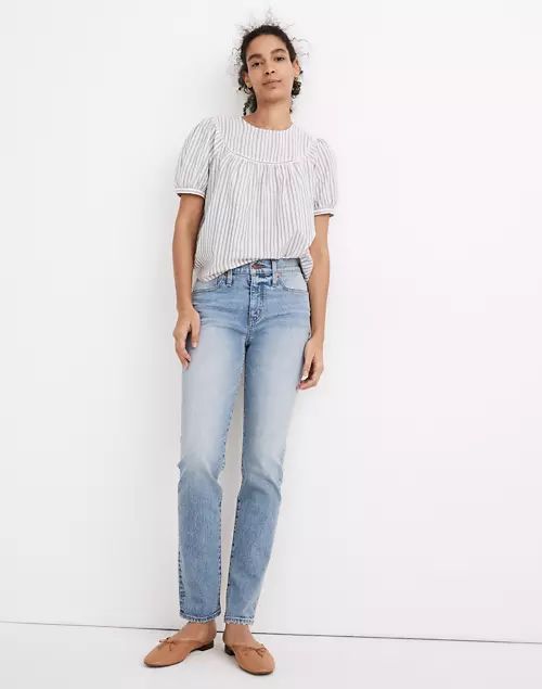 Tomboy Straight Jeans in Glover Wash | Madewell