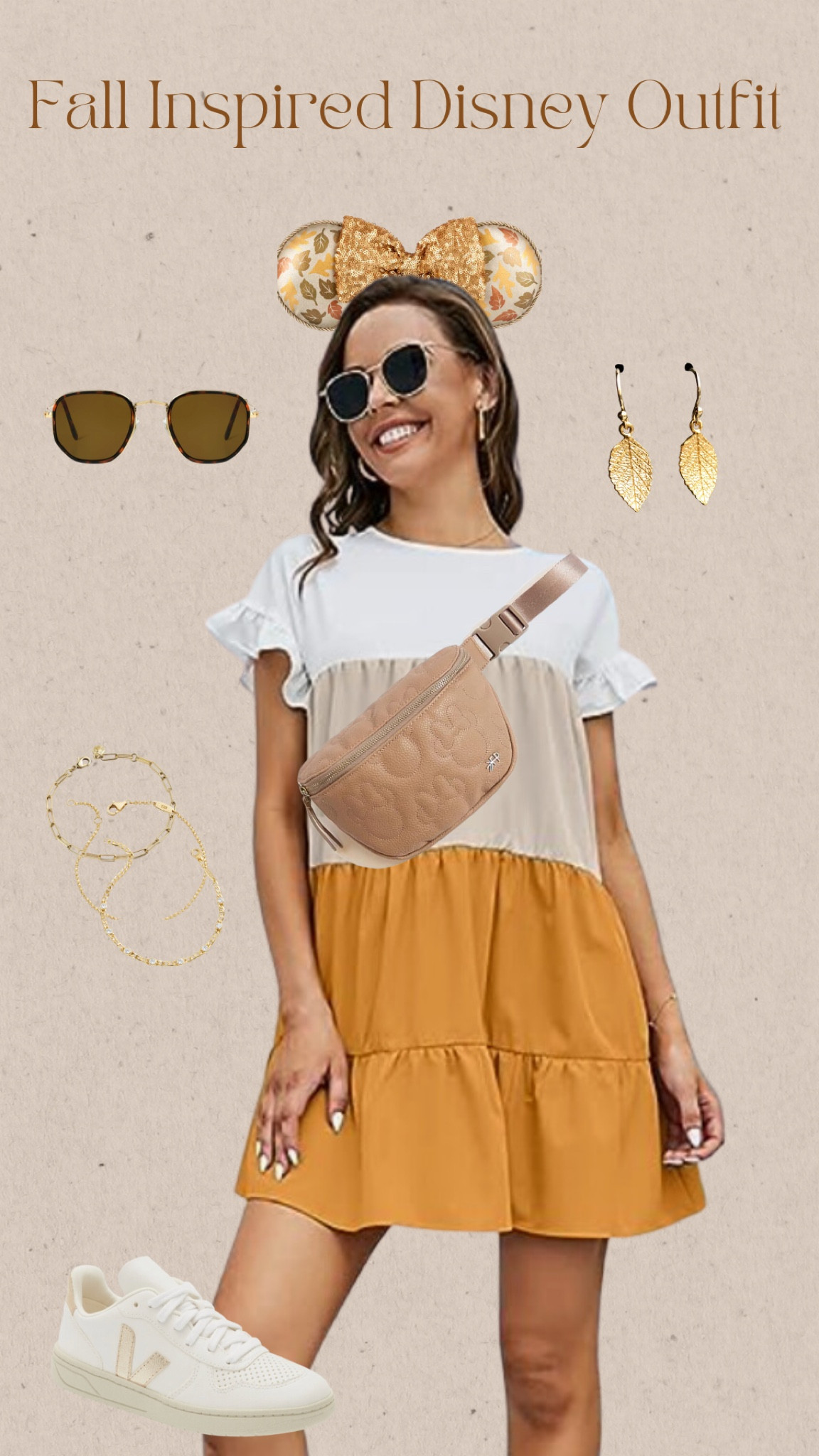 Disney is decorated for the fall! Don’t pay a visit to the parks without dressing for the season. Gold tones and leaves will make you feel like an autumn breeze even if it’s still 80+ degrees outside! 

#disneystyle #disneyoutfits #disneyfashion #falltime #disney #disneyworld #disneyland #disneymom #autumn 

#LTKtravel #LTKfamily #LTKSeasonal