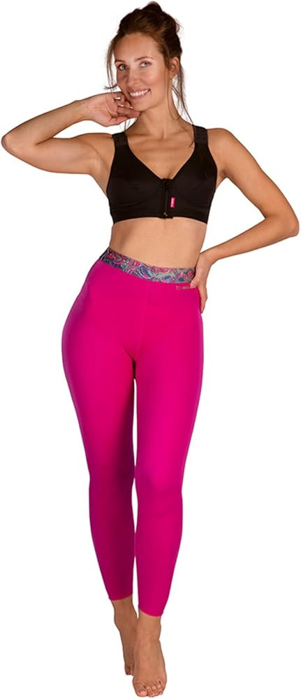 LIPOELASTIC Active Leggings with Medical Compression - Anti-Cellulite(S, Pink) | Amazon (US)