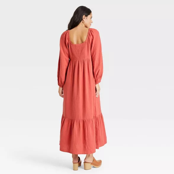 Women's Balloon Long Sleeve Dress - Universal Thread™ | Target
