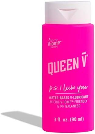 QUEEN V P.S. I Lube You - Intimate Water-Based Lube, Gynecologically Tested, pH Friendly, Free fr... | Amazon (US)