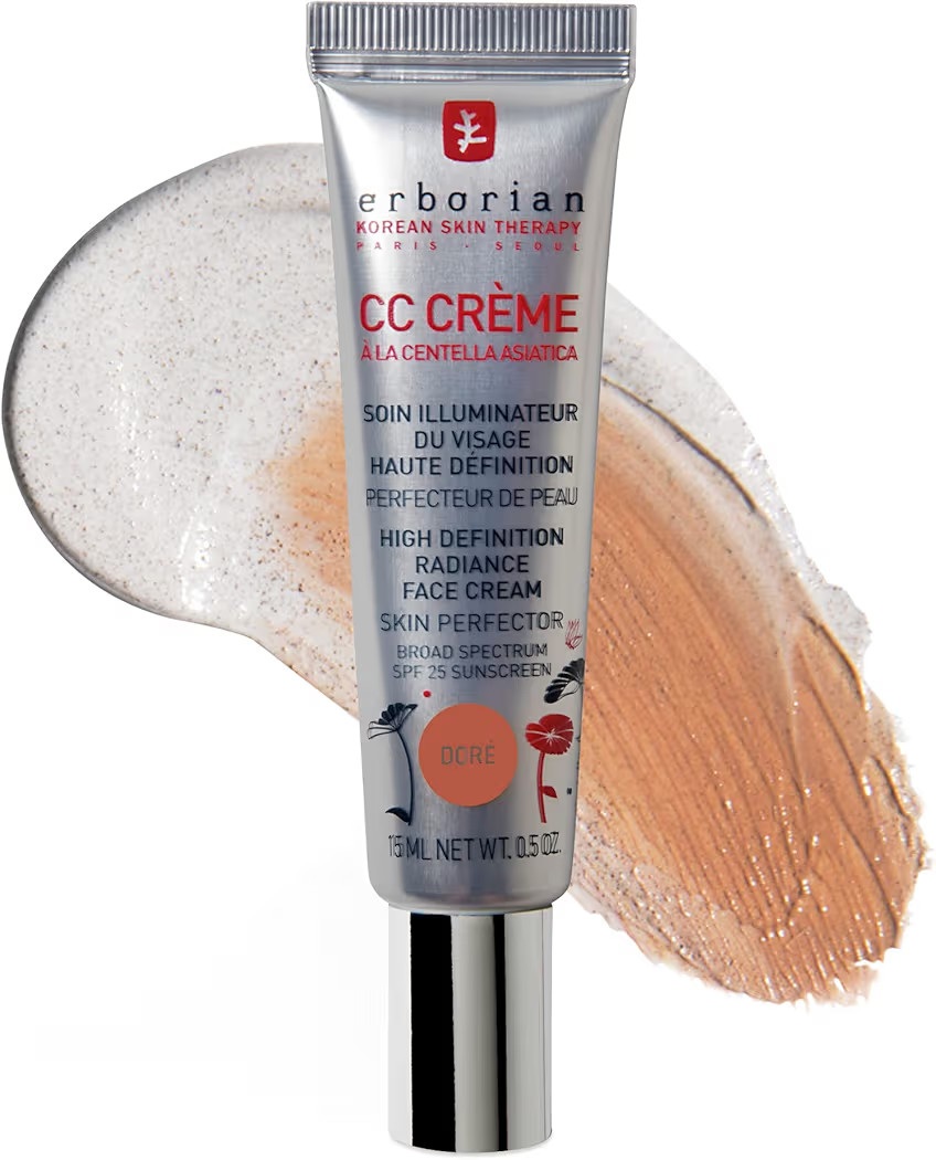 Erborian CC Cream Color Correcting SPF 25, Tone-Evening Korean Skincare Makeup Hybrid, Moisturize... | Amazon (US)