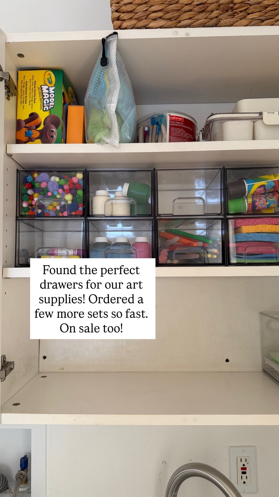 The perfect storage drawers for art supplies!!

#LTKmomlife #LTKKids #LTKBaby