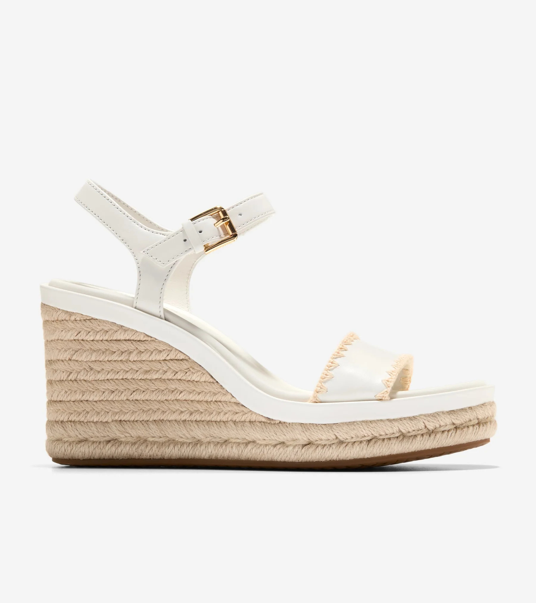 Women's Cloudfeel Asbury Espadrille Wedge Sandals in White | Cole Haan | Cole Haan (US)