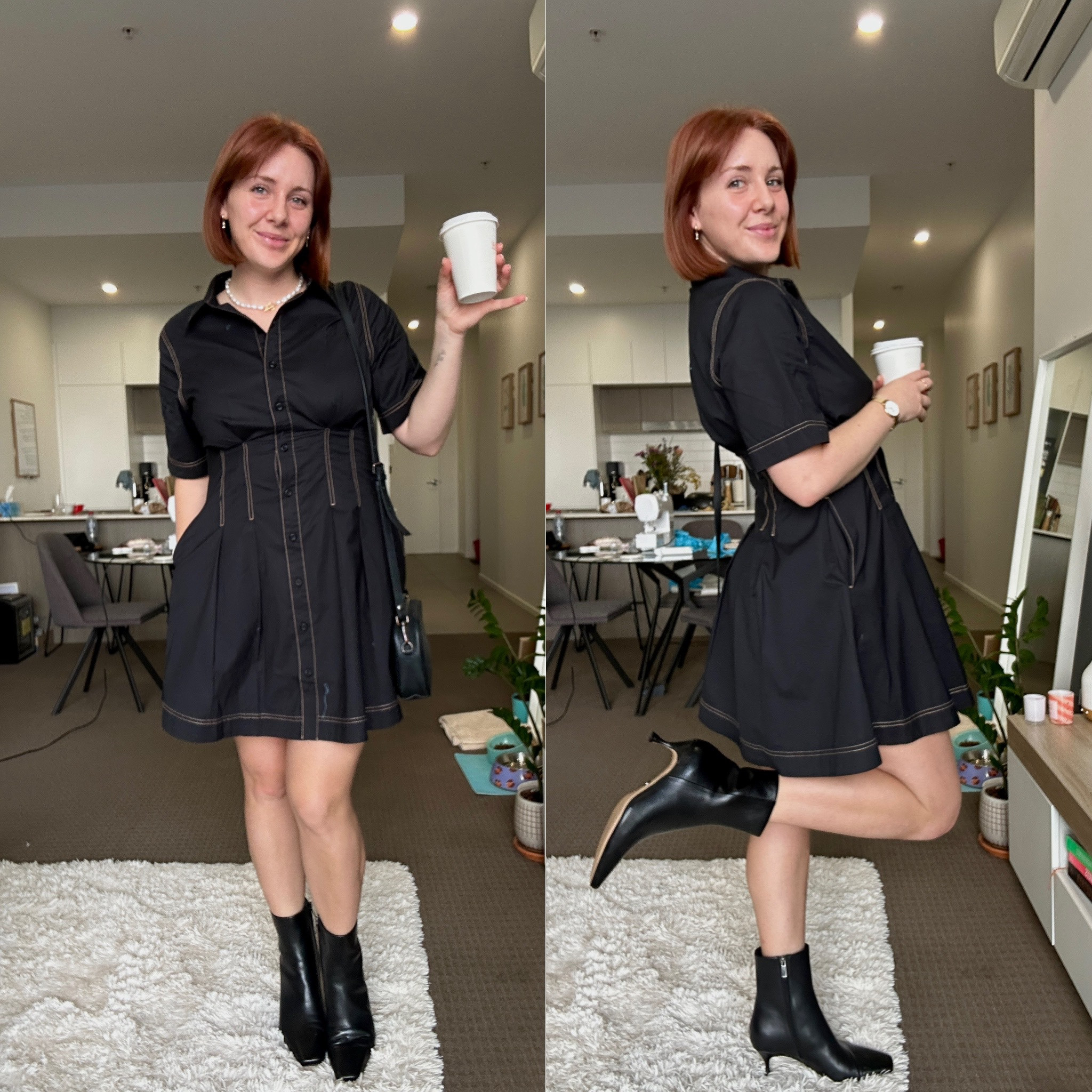 Styling this incredible contrast-stitch dress for work 

#LTKaustralia #LTKstyletip #LTKworkwear