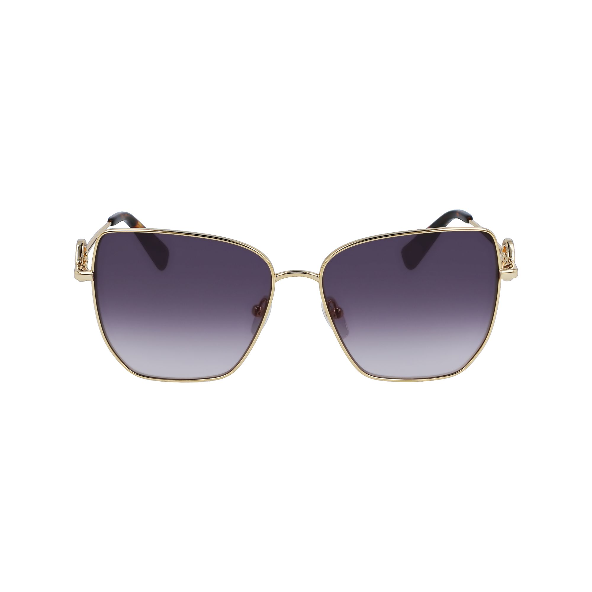 Fall/Winter 2023 Collection Sunglasses Gold/Violet - OTHER (55159LUML63) | Longchamp US | Longchamp