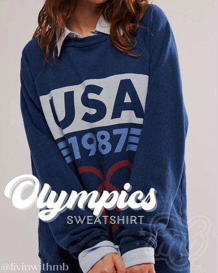 USA Olympics sweatshirt🇺🇸

#LTKstyletip #LTKSeasonal #LTKfindsunder100