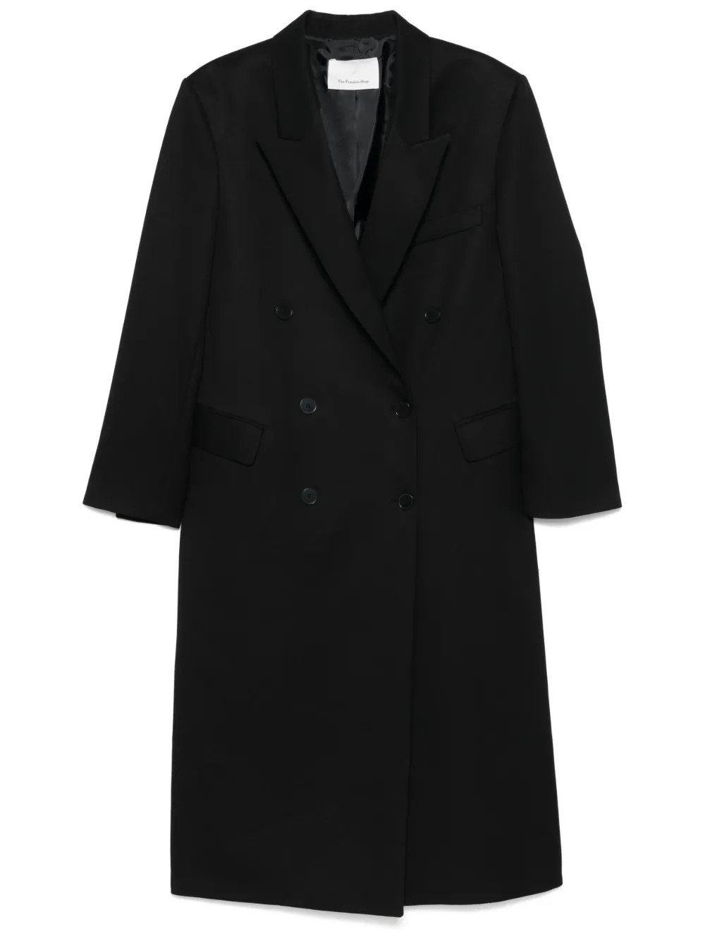 The Frankie Shop Jane Coat | Black | FARFETCH UK | Farfetch Global