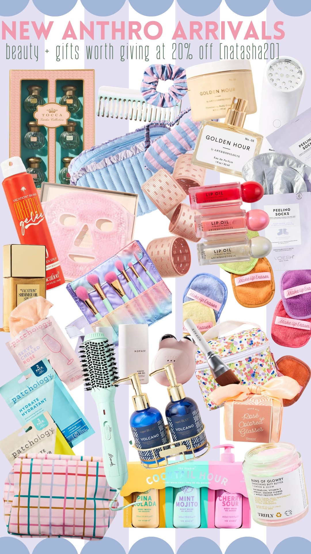New Anthropologie Arrivals !! beauty + gifts worth giving all 20% off with code NATASHA20 … 

#LTKSpringSale #LTKSeasonal #LTKBeauty