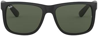 Ray-Ban RB4165 Justin Rectangular Sunglasses | Amazon (US)