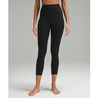 lululemon – Women's Align High-Rise Crop Leggings with Pockets – 23"" – Color Black – Size 2 | lululemon UK