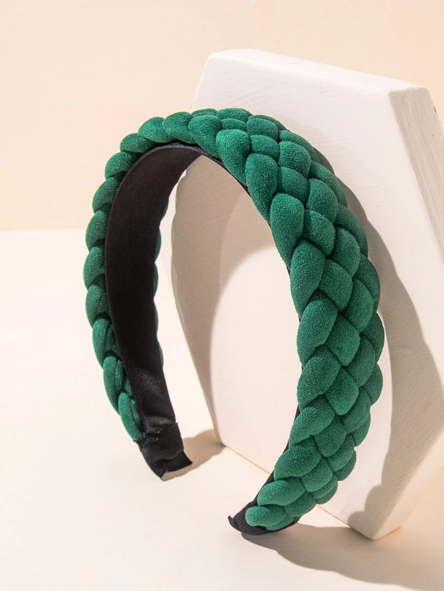 Braided Wide Headband
   
      SKU: sw2106230670284262
          (500+ Reviews)    $4.00        ... | SHEIN