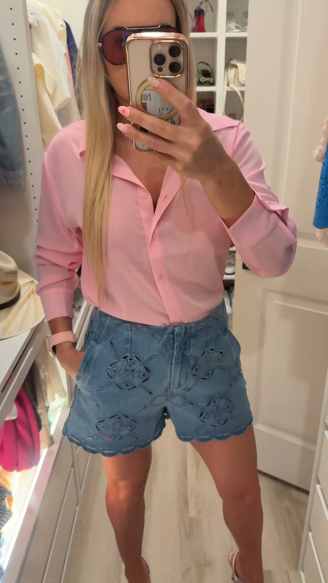 These shorts come with matching jacket. I really love the details, the length and the fit of these shorts. Wearing size M. 

#LTKSeasonal #LTKTravel #LTKU