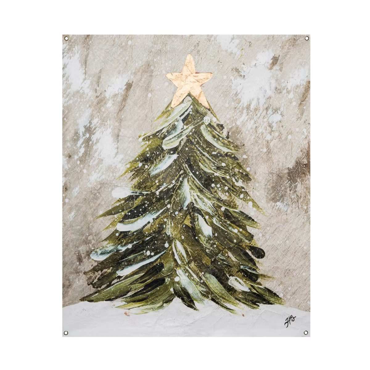Transpac 46 in Multicolor Christmas Wall Art Tree Paper Wall Sign Panels for Holiday Decor | Target