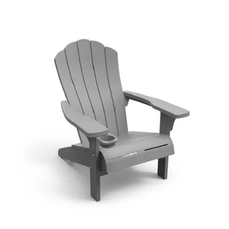 Keter 247093 Adirondack Chair Gray - Walmart.com | Walmart (US)