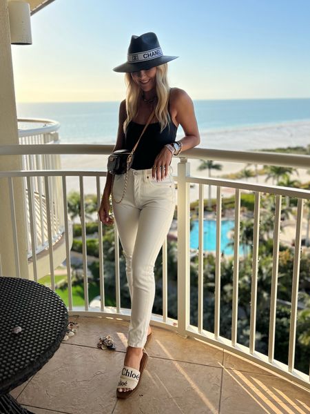 White jeans and skims bodysuit spring break outfit ideas beach outfits summer outfits 

#LTKtravel #LTKSeasonal #LTKover40