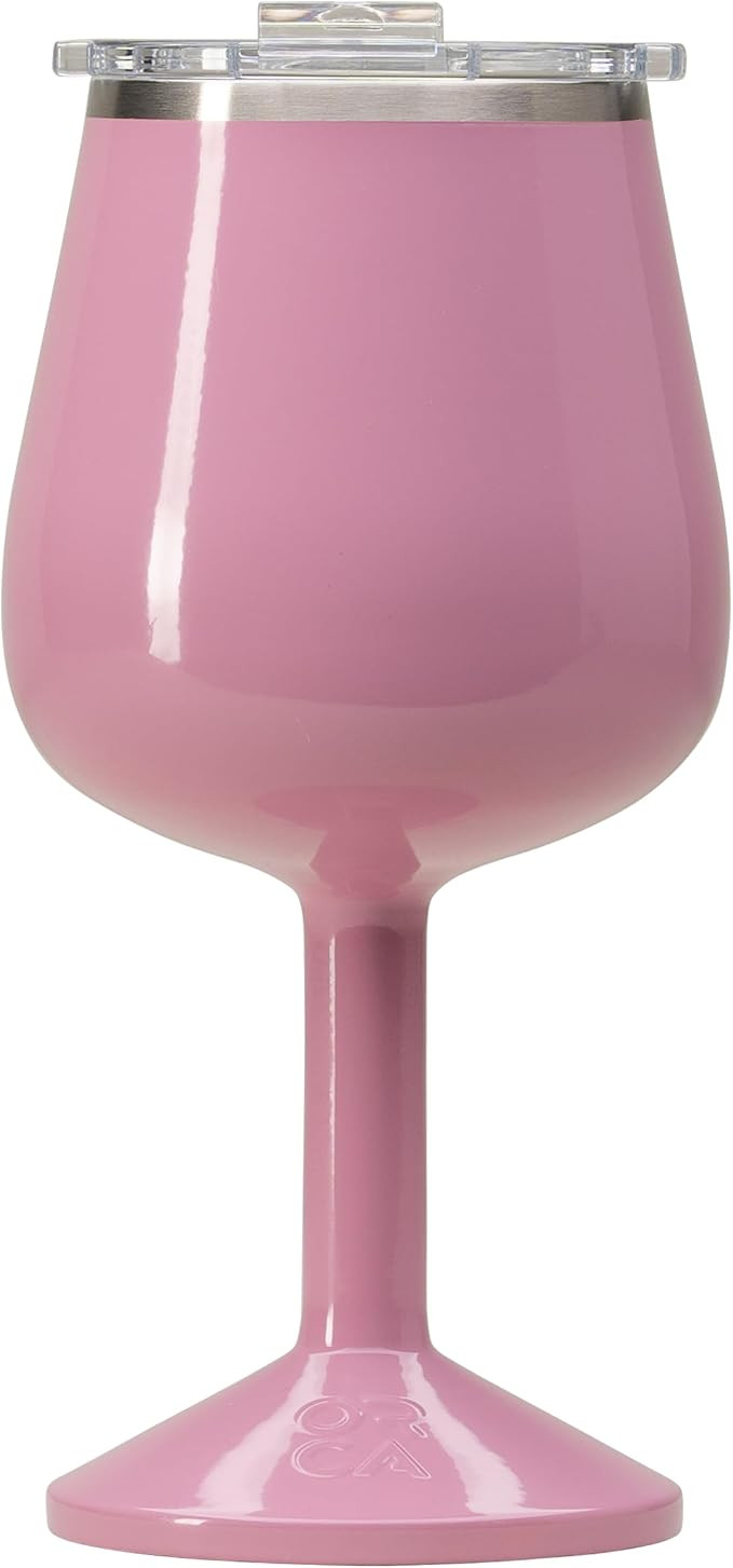 ORCA Vino 15 oz | Temperature Insulated Mug, Vacuum Sealed Stainless Steel Wine Glass with Lid, C... | Amazon (US)