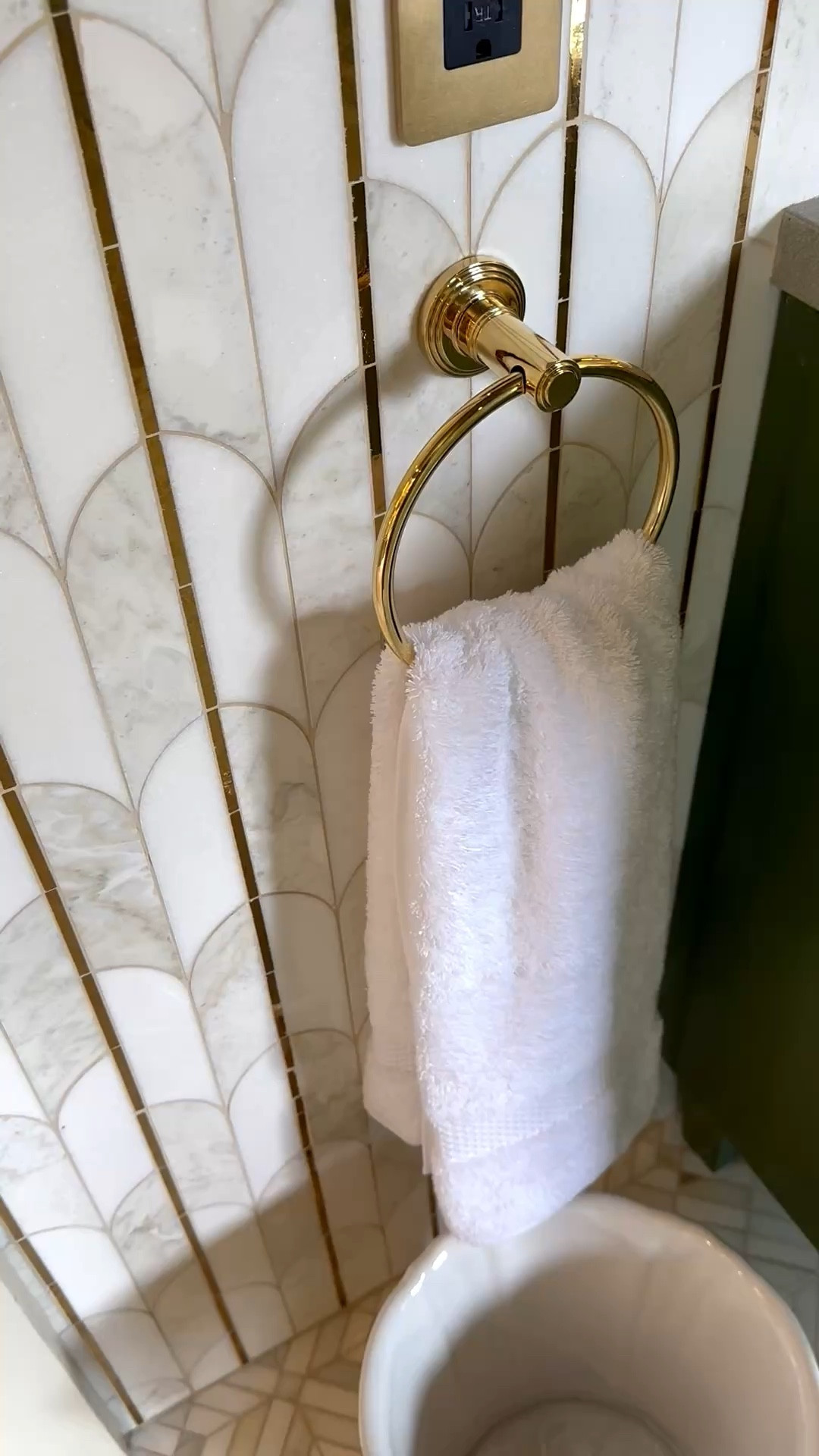 Brass towel ring in the bath — one of those small details that makes a space feel finished. I love how warm brass adds polish, while a beautifully placed towel ring brings both function and a tailored, thoughtful layer to the bath.

#BrassTowelRing #BathroomDetails #BathHardware #BrassFixtures #BathroomDesign #PowderRoomStyle #InteriorDetails #HomeDecor #FunctionalDesign #WayDayFinds

#LTKSaleAlert #LTKHome #LTKMothersDay