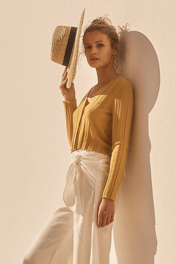 Linen Criss-Cross Pants | Anthropologie (US)