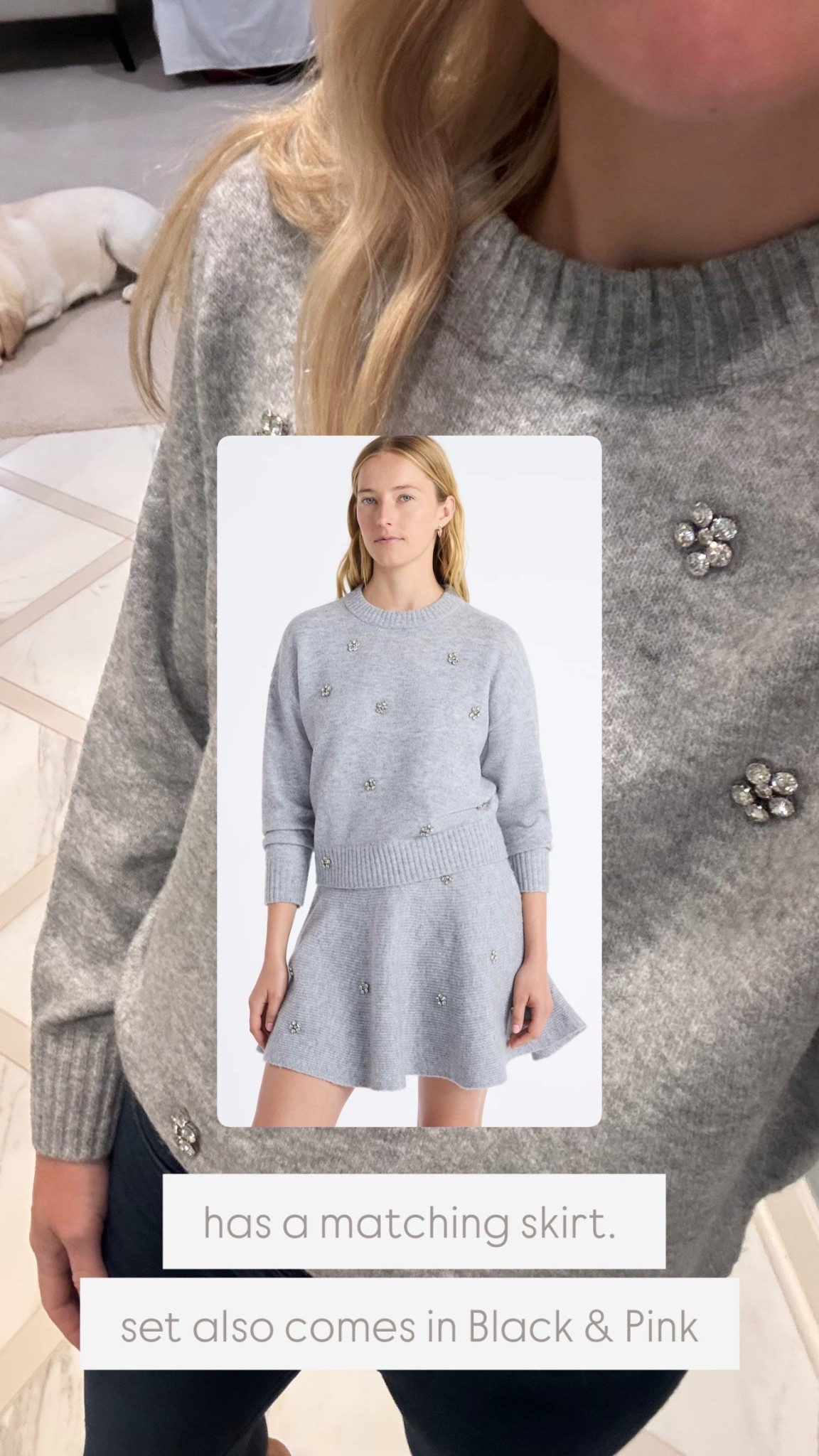 Embellished sweater and skirt set 

Walmart 

#LTKSeasonal #LTKFindsUnder50 #LTKHoliday