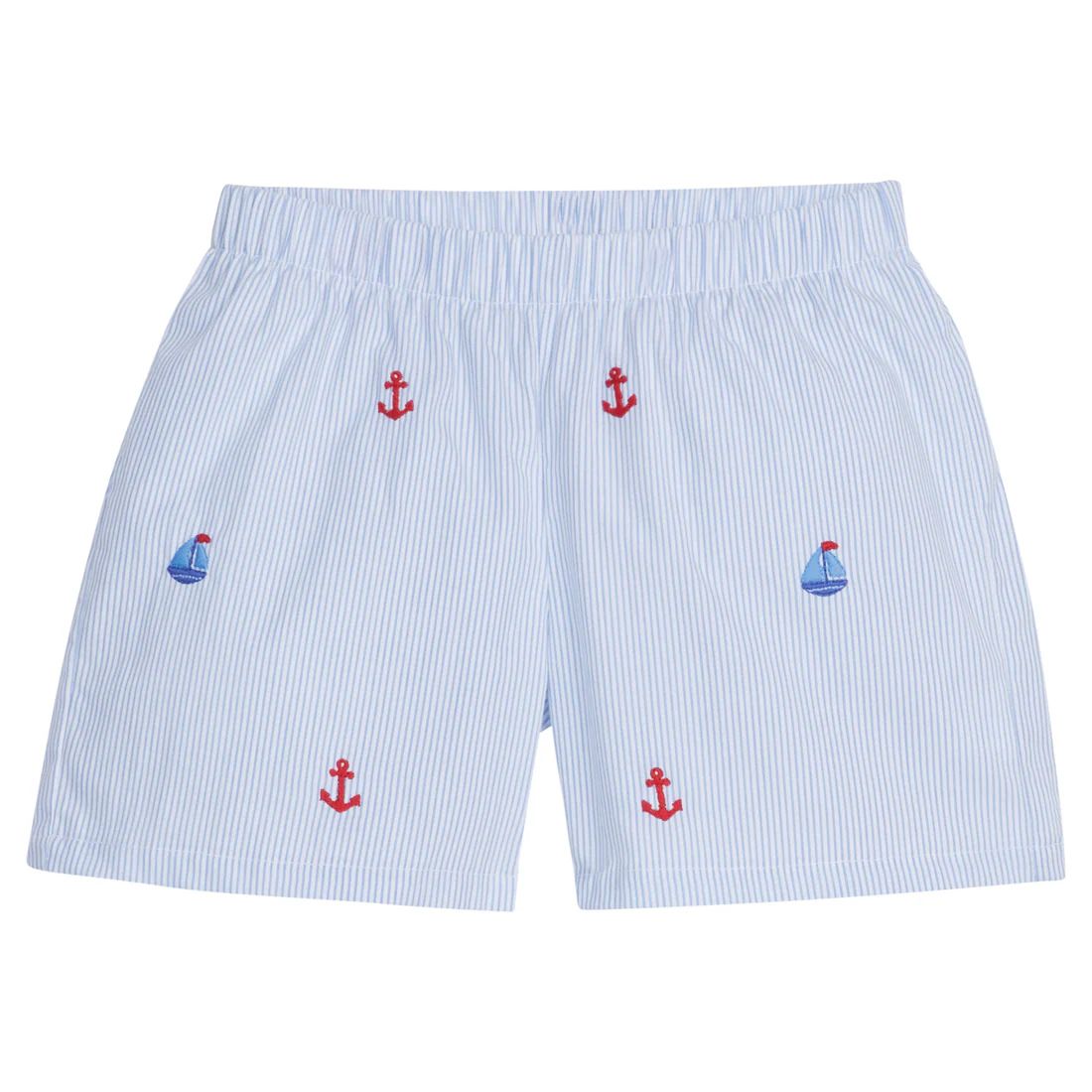 Embroidered Basic Short - Nautical | Little English