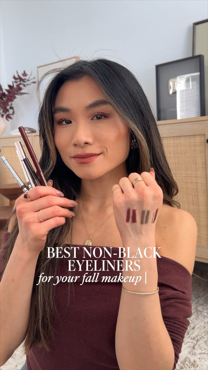 Best brown, burgundy, olive eyeliners 

#LTKBeauty #LTKHoliday #LTKGiftGuide