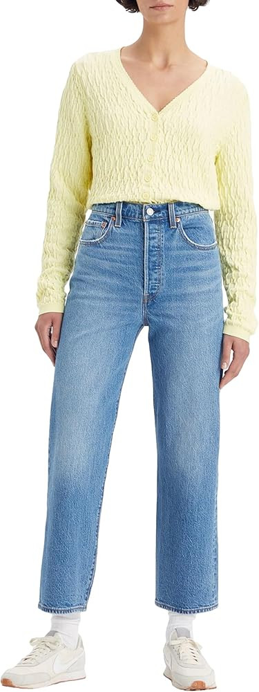 Levi's Women's Ribcage Straight Ankle Jeans | Amazon (UK)