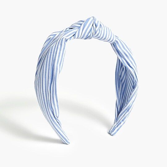 Factory: Striped Knot Headband For Women | J.Crew Factory