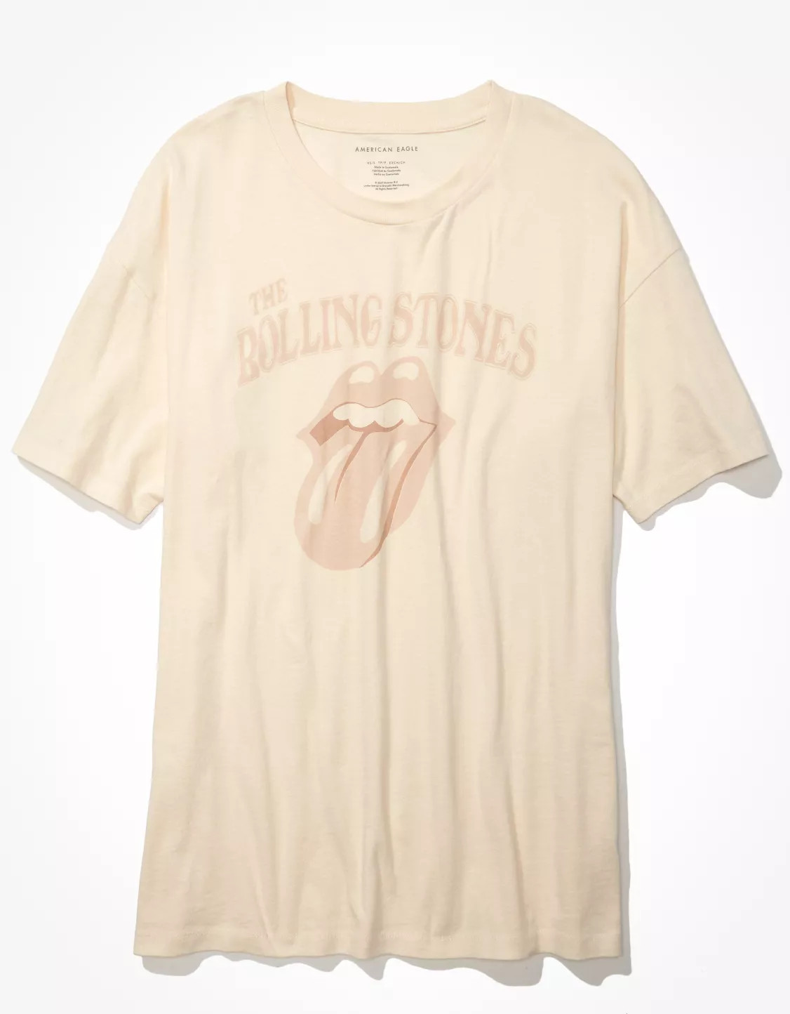 AE Oversized Rolling Stones Graphic Tee | American Eagle Outfitters (US & CA)