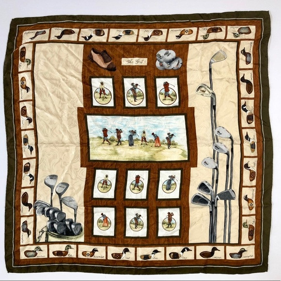Golf Silk Scarf | Poshmark