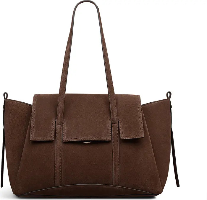 Radley The Chancery - Suede Medium Flapover Shoulder Bag | Nordstrom | Nordstrom
