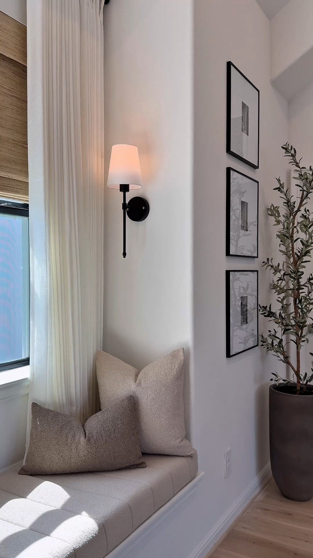 Total game changer! 🙌 These waterproof cushions are fully customizable—even down to the thickness. Choose from 12 colors, 2 shapes, 6 thicknesses, and 99+ sizes to get the perfect fit for your space.

✨ My design picks:
	- Cushion: 4.5” thickness, Beige 2
	- Blinds: Color #Ln36 Beige, Inside Mount, 100% Blackout White Liner, No Edge Binding
	- Curtains: Natural, 40W x 84L

Create your perfect combo and style your space your way! ✨
👉 Tap the link to shop and customize yours today!

#LTKSaleAlert #LTKStyleTip #LTKHome