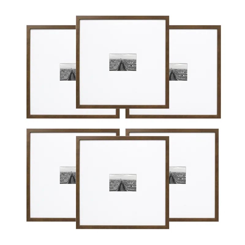 Gallery Wall Wood Frame Set (Set of 6) | Wayfair North America