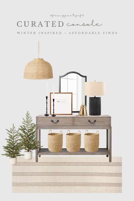This Target console is on sale! I styled it here with a few holiday finds, and this new rug! Entryway, console table, holiday decorr

#LTKsalealert #LTKhome #LTKstyletip