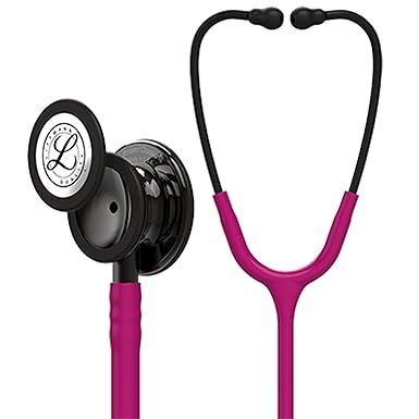 3M Littmann Classic III Monitoring Stethoscope, Smoke-Finish Chestpiece, black stem and headset, ... | Amazon (US)