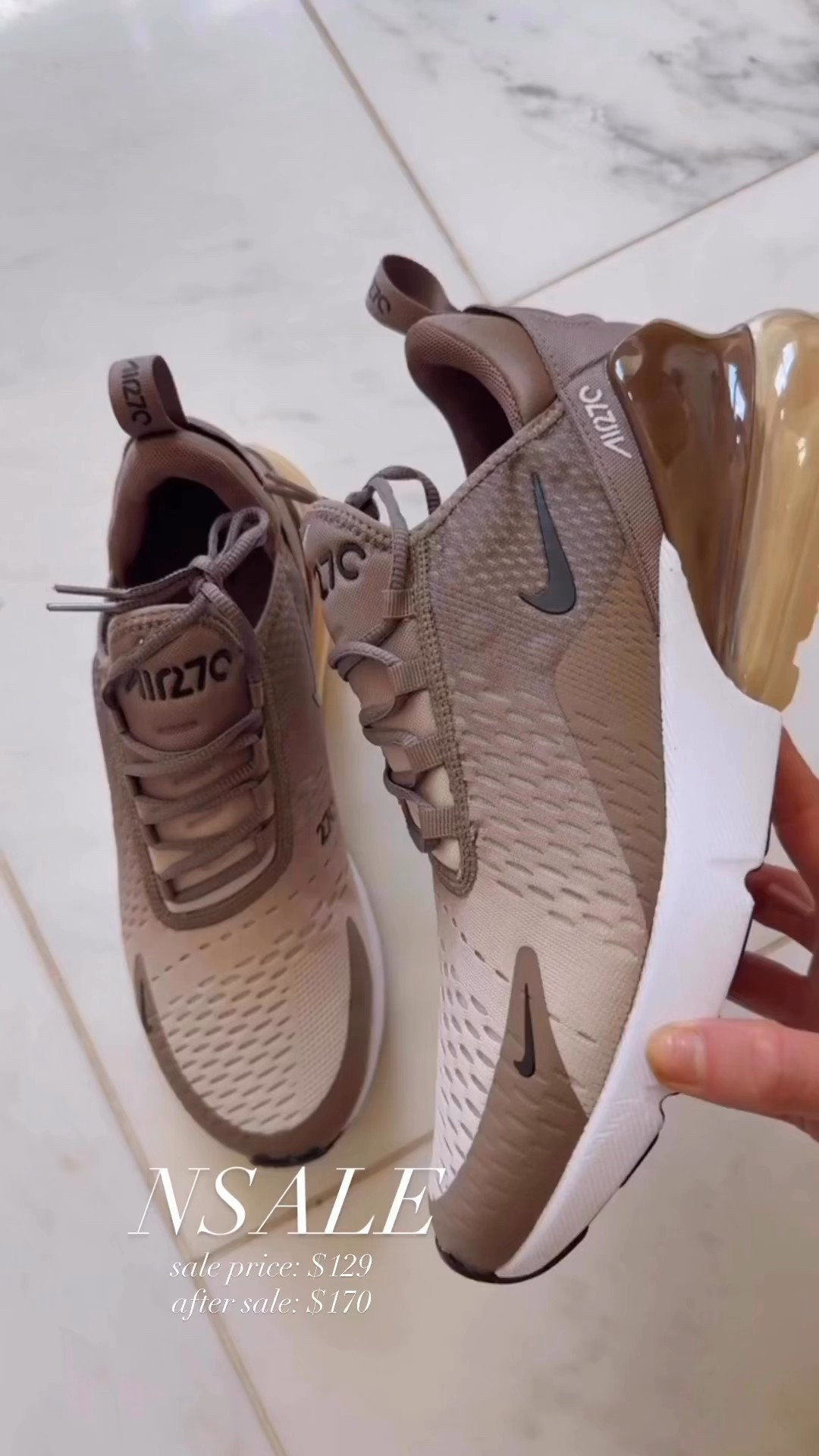 Still in stock! Love these Nike 270 sneakers - so comfy and cute

#LTKFindsUnder100 #LTKSaleAlert