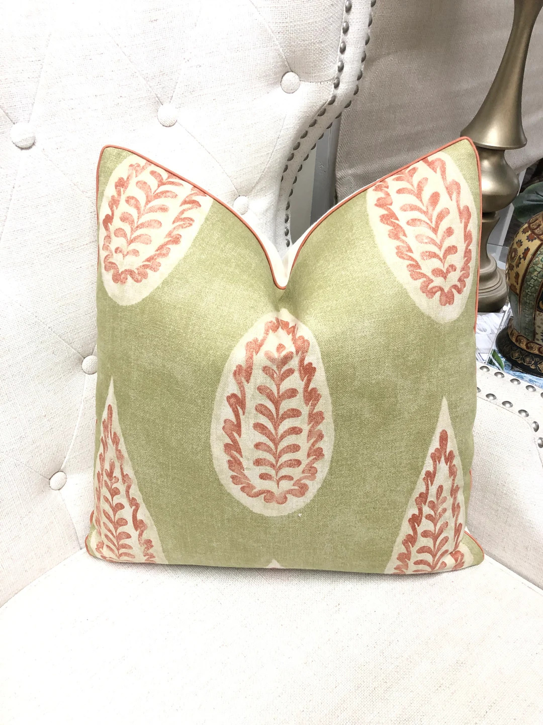 Osborne & Little, Lipari, Decorative High End Pillow Covers, Designer Fabrics - Etsy | Etsy (US)