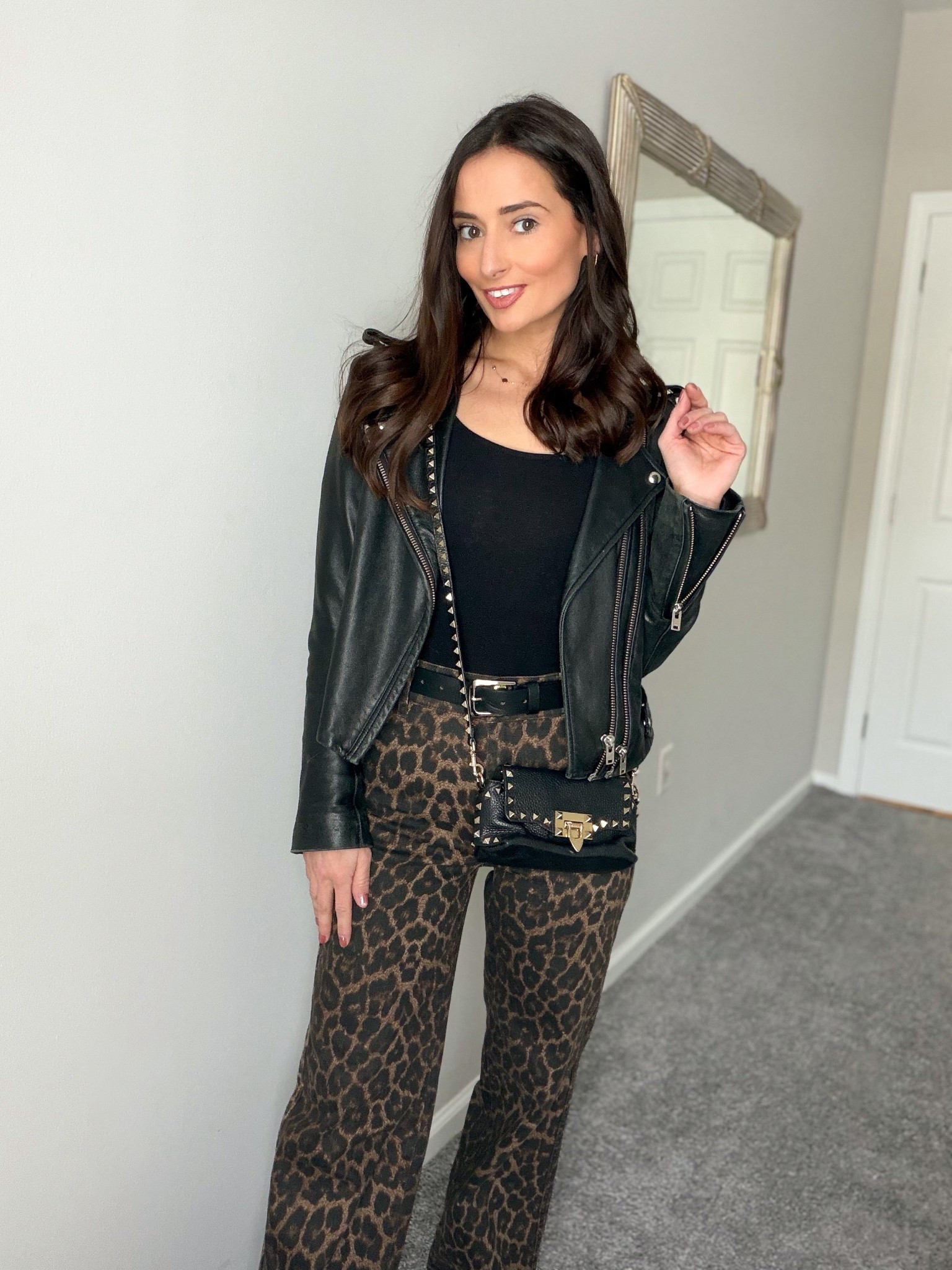 Leopard pants kind of day 🐆🖤
Bold, effortless, always a yes.

#LTKootd #LTKNYFW #LTKdayinmylife