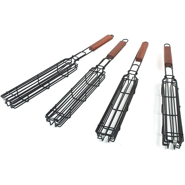 Charcoal Companion Nonstick Kabob Grilling Baskets - Set of 4 - Walmart.com | Walmart (US)